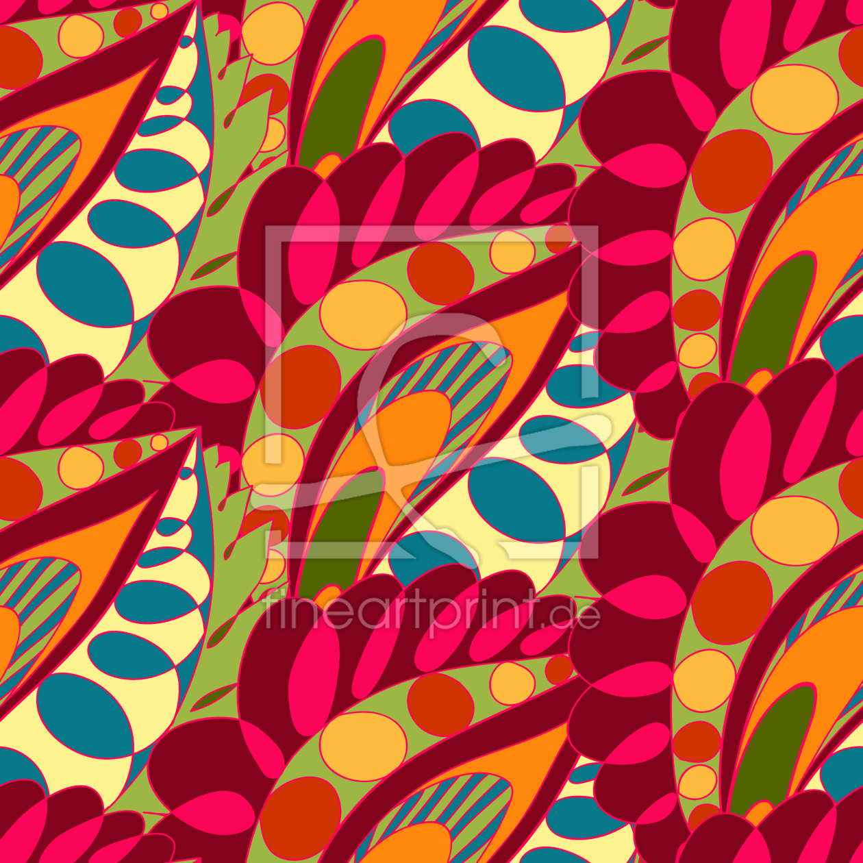 Bild-Nr.: 9011857 Verrücktes Blumenbeet erstellt von patterndesigns-com