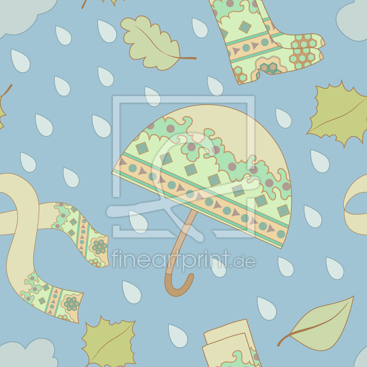 Bild-Nr.: 9011865 Regenwetter-Kleidung erstellt von patterndesigns-com