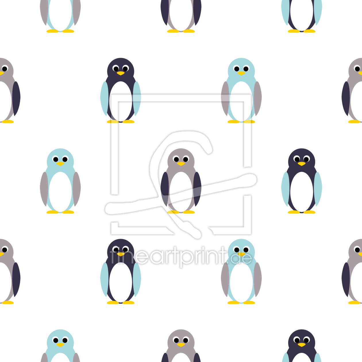 Bild-Nr.: 9011867 Niedliche Pinguine erstellt von patterndesigns-com