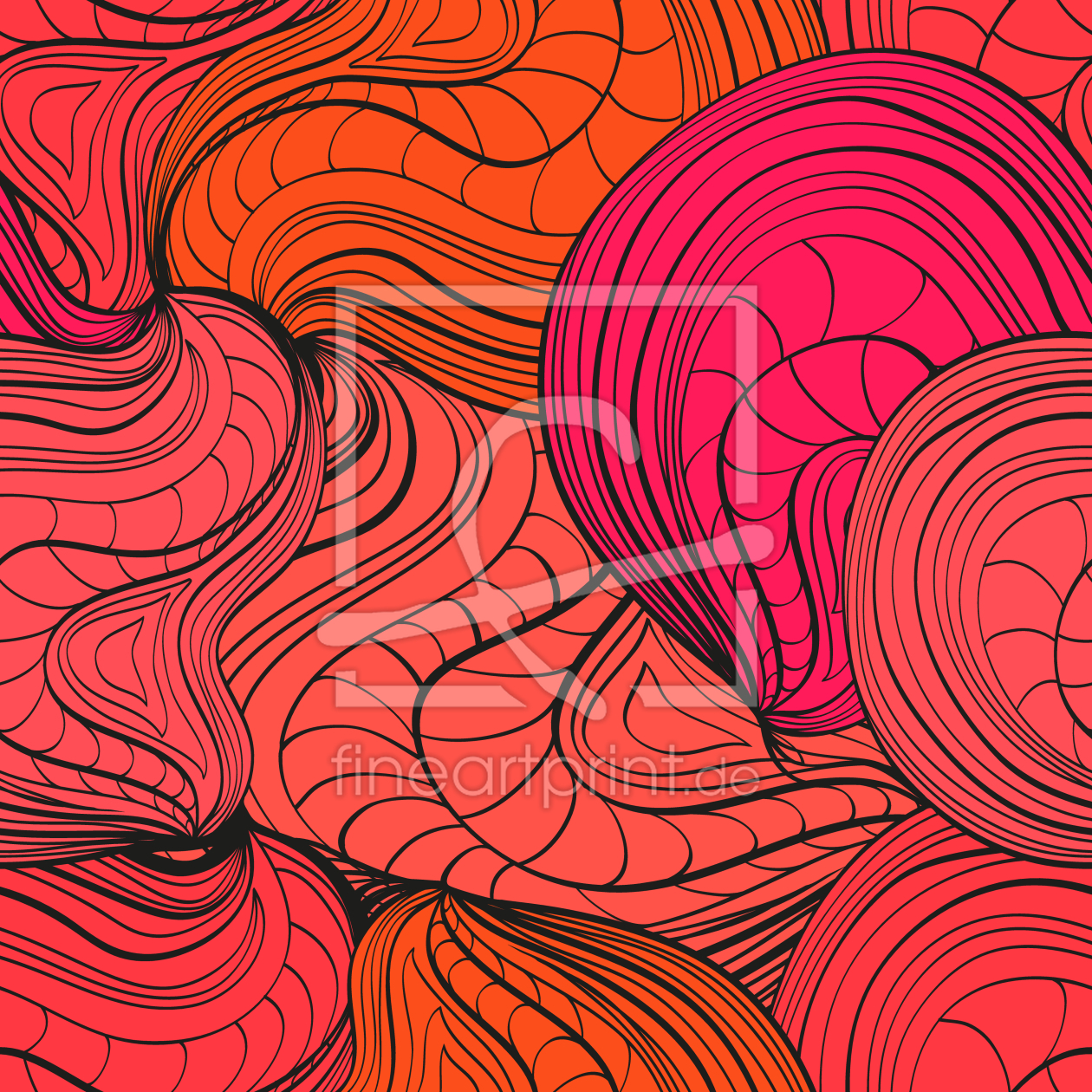 Bild-Nr.: 9011872 Organische Wellen erstellt von patterndesigns-com