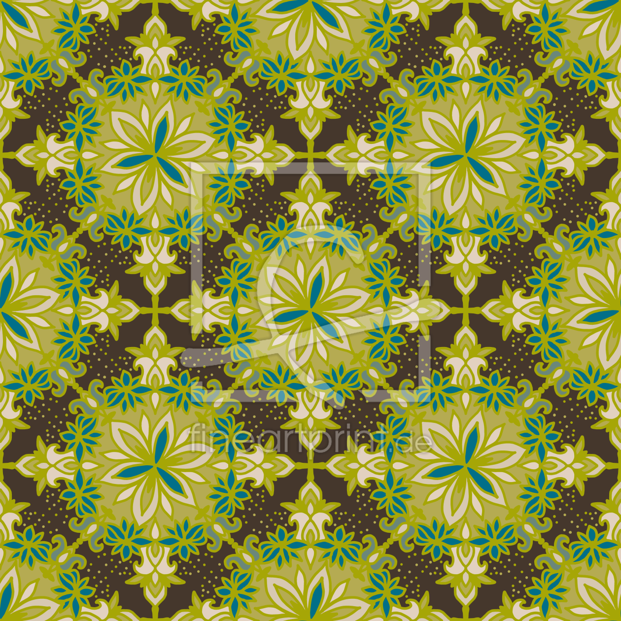 Bild-Nr.: 9011948 Hexagon Mandala erstellt von patterndesigns-com