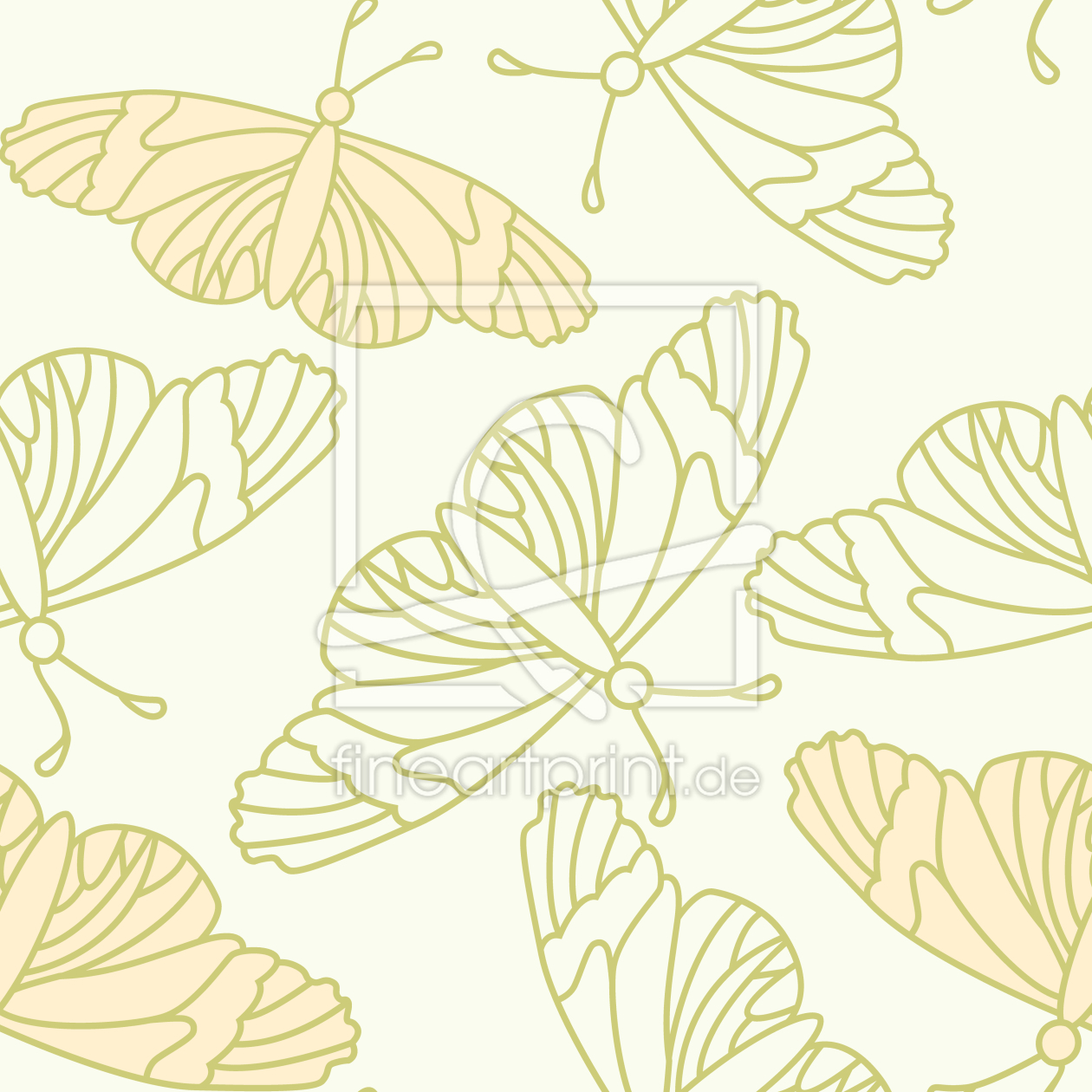 Bild-Nr.: 9012016 Zarte Schmetterlings Silhouetten erstellt von patterndesigns-com