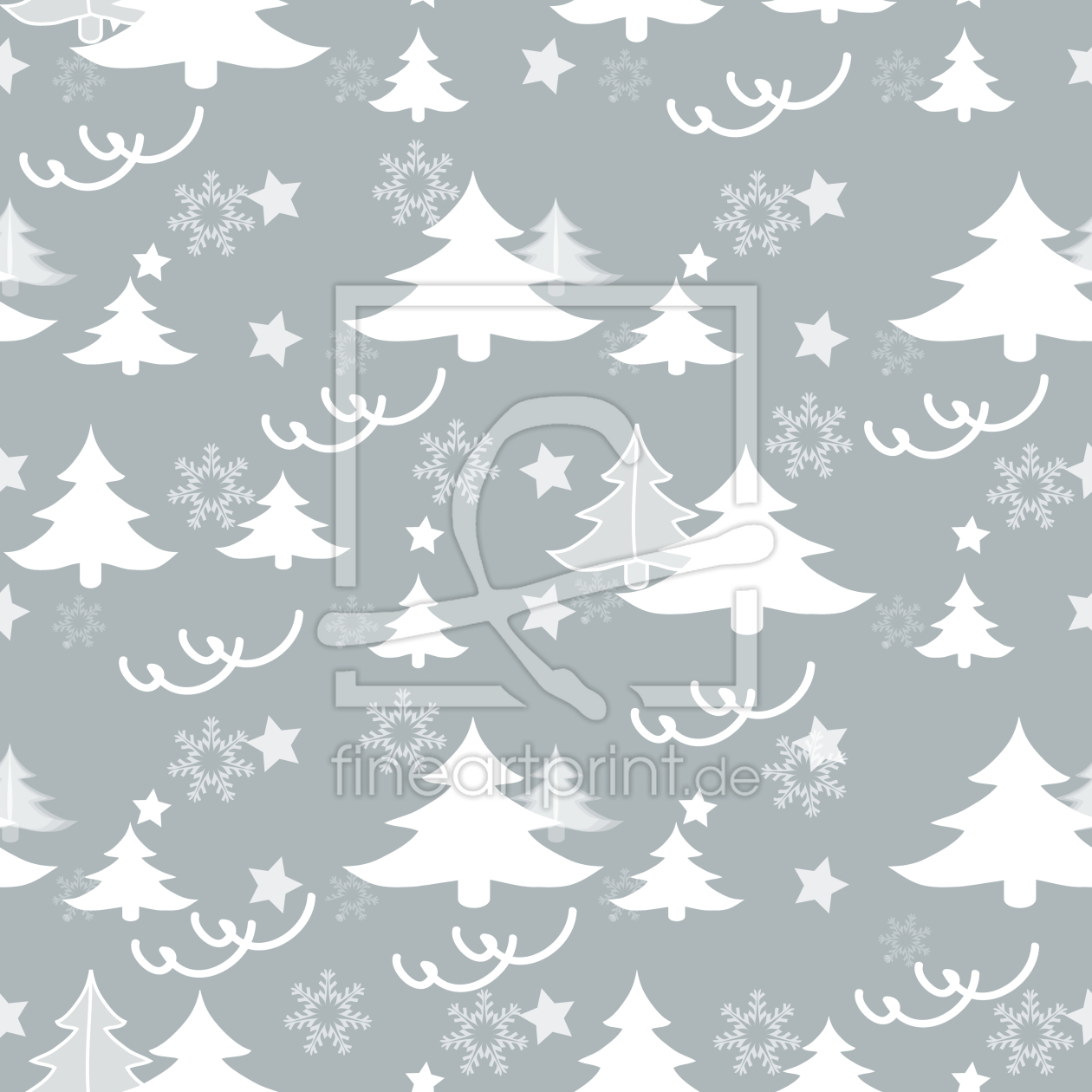 Bild-Nr.: 9012084 Festliche Winter Bäume erstellt von patterndesigns-com