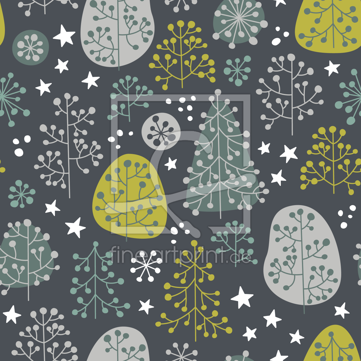 Bild-Nr.: 9012109 Skandinavischer Wald erstellt von patterndesigns-com