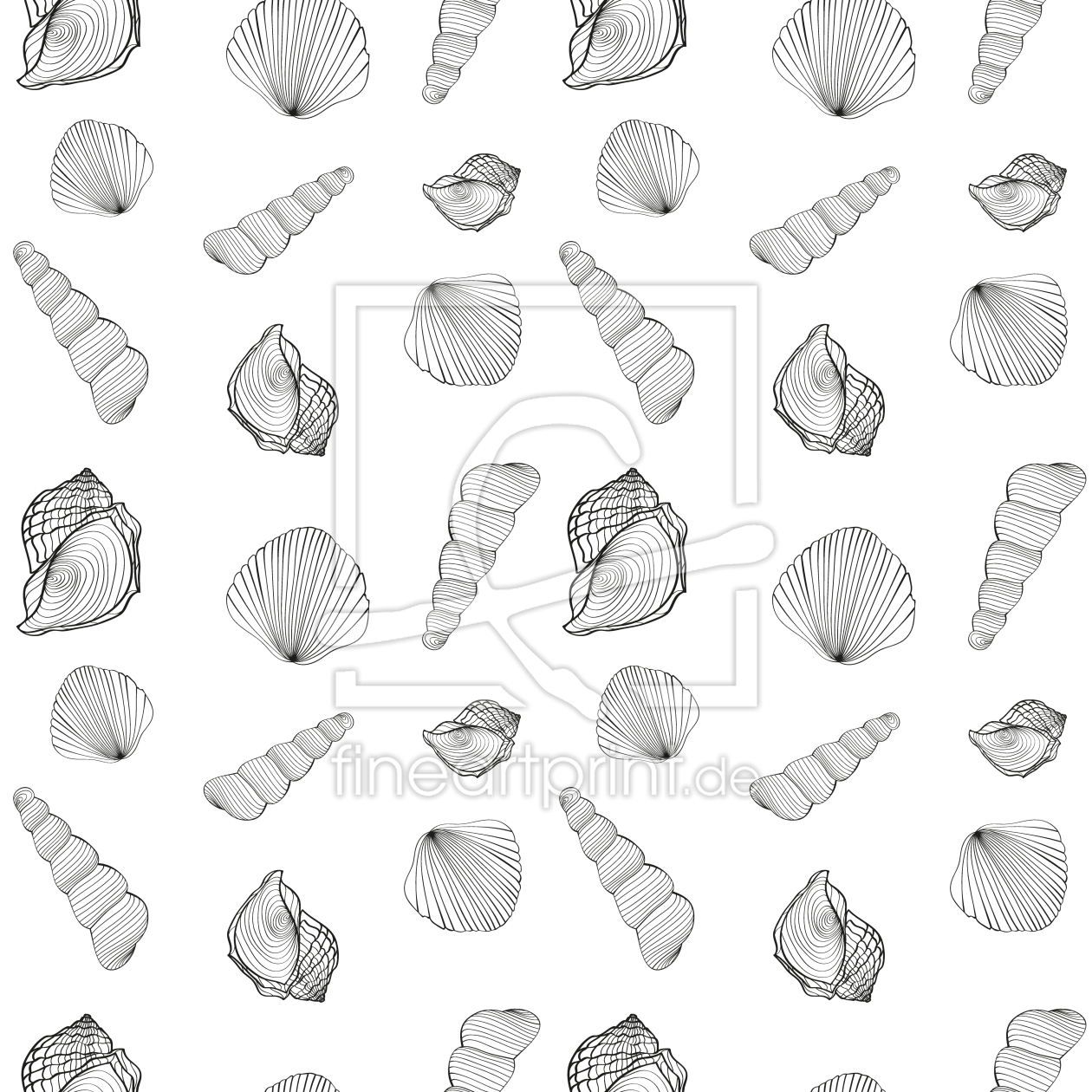 Bild-Nr.: 9012143 Muschel Sammler erstellt von patterndesigns-com