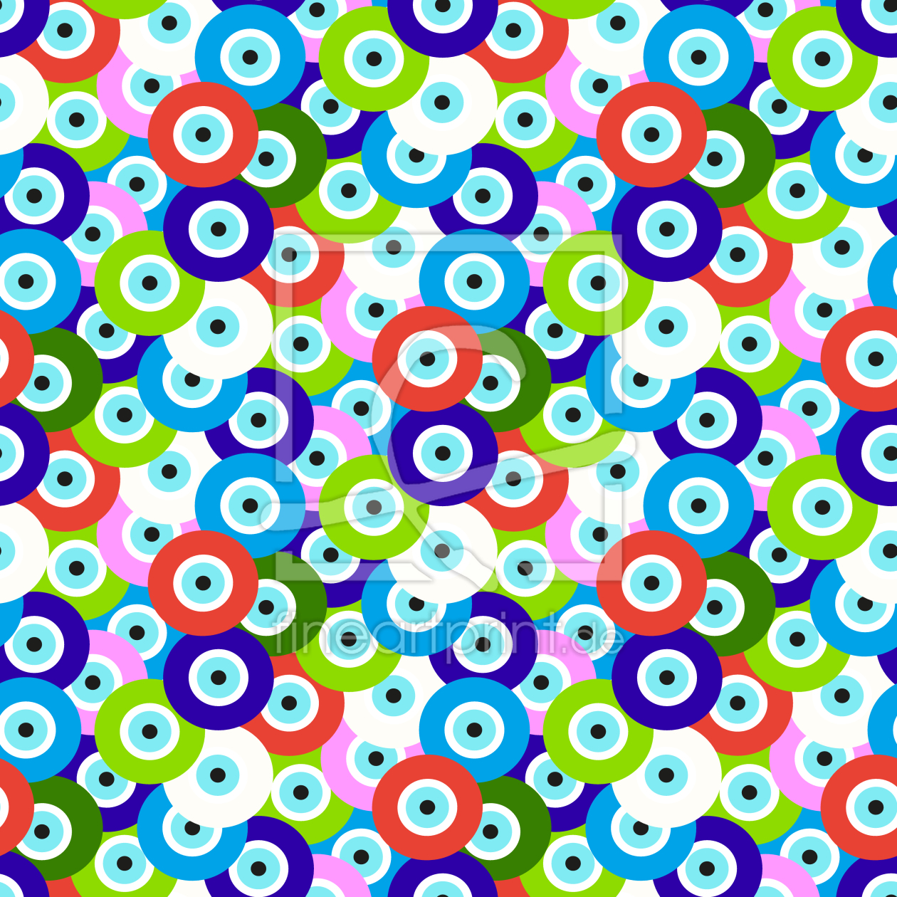 Bild-Nr.: 9012167 Augen Perlen erstellt von patterndesigns-com