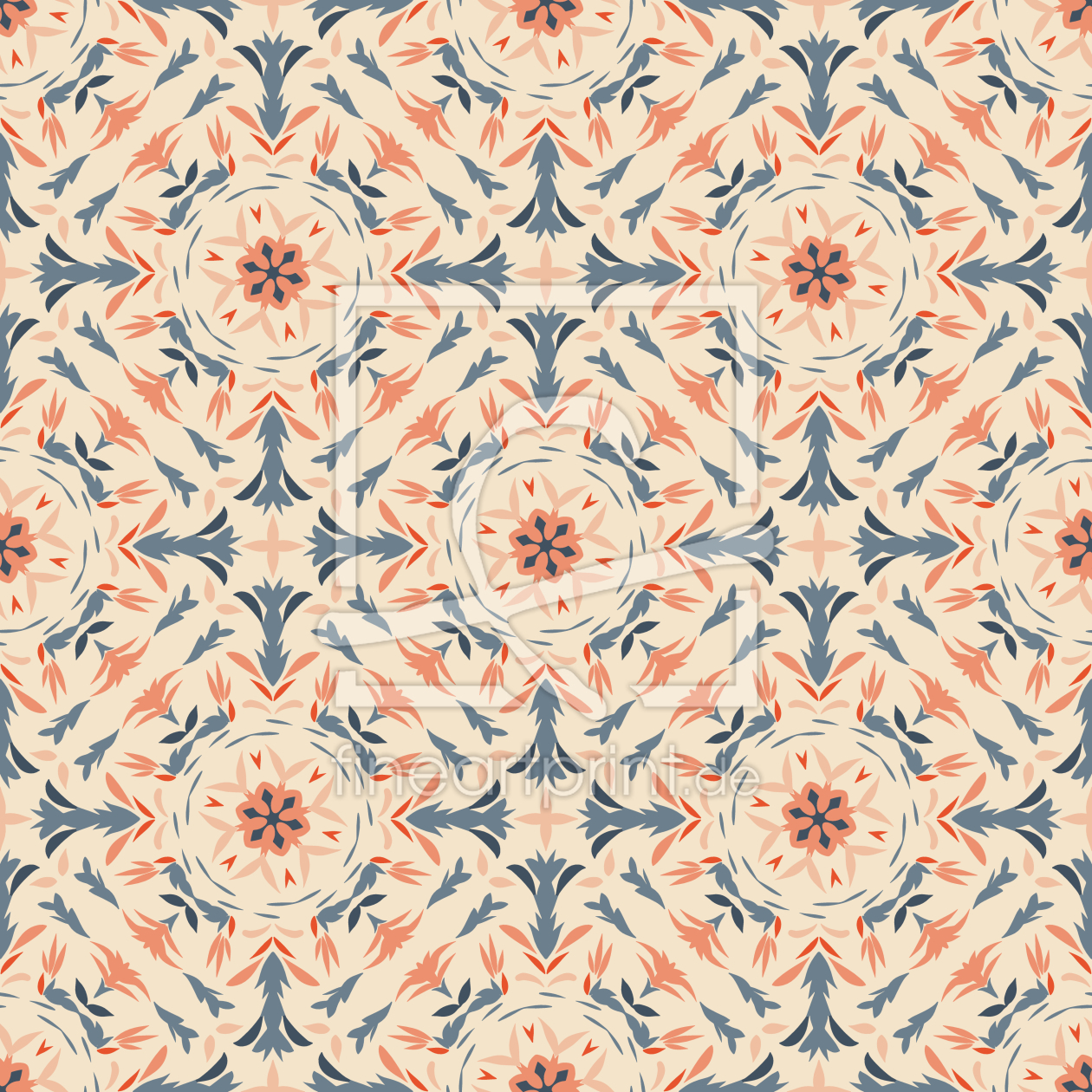 Bild-Nr.: 9012221 Florale Renaissance erstellt von patterndesigns-com