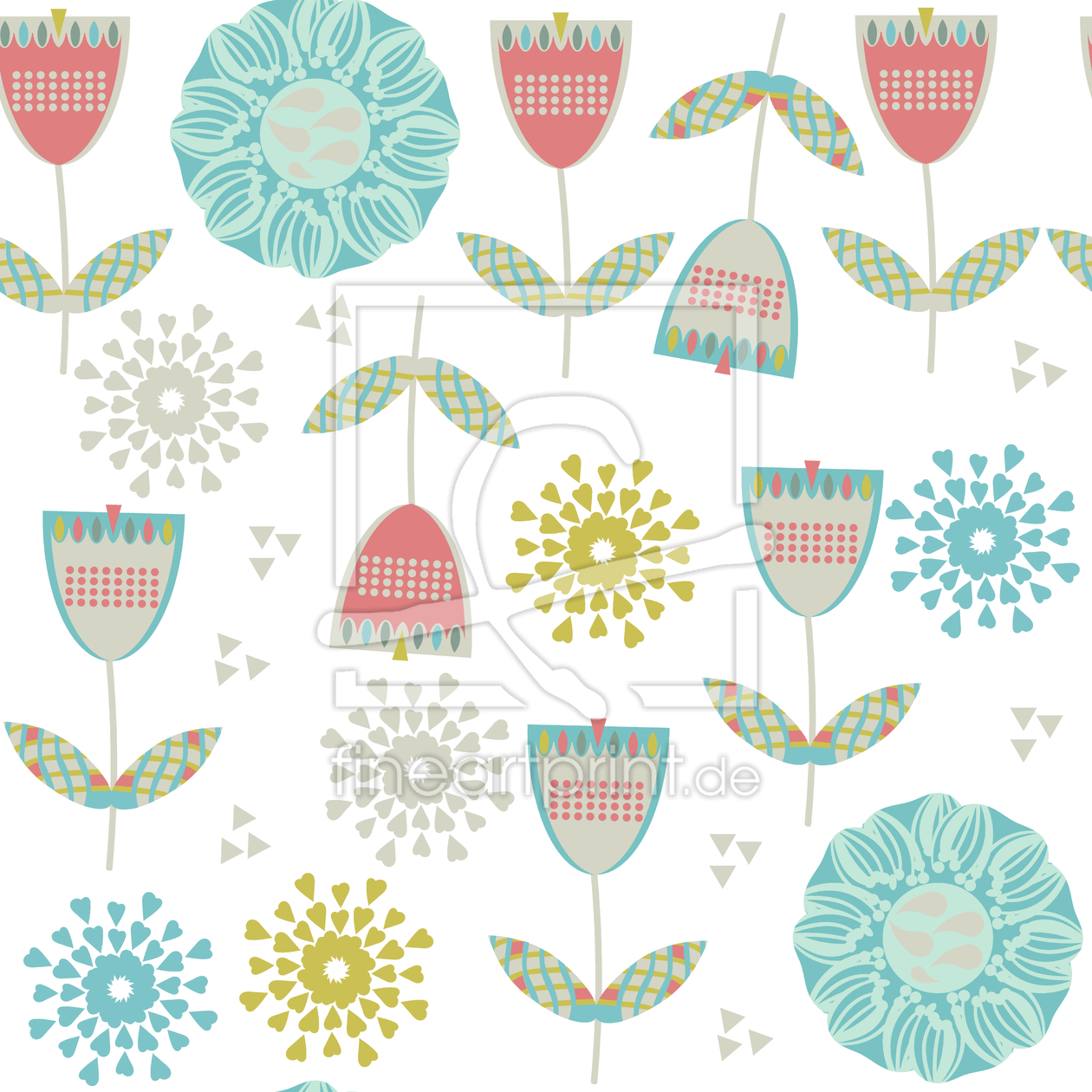 Bild-Nr.: 9012224 Flower Power Remix erstellt von patterndesigns-com