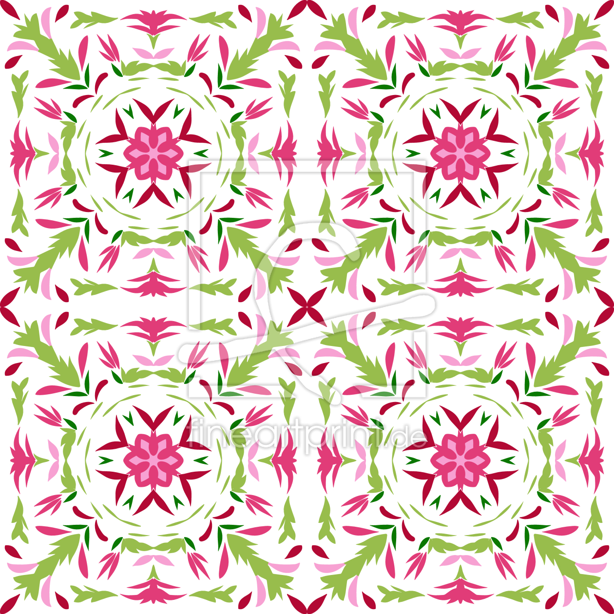 Bild-Nr.: 9012241 Frische Florale Renaissance erstellt von patterndesigns-com