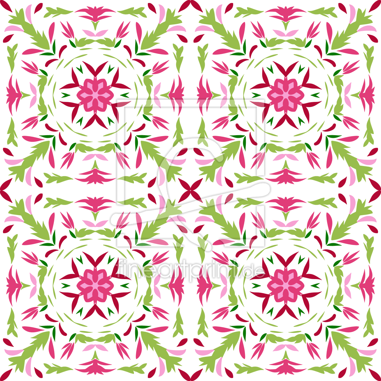 Bild-Nr.: 9012241 Frische Florale Renaissance erstellt von patterndesigns-com