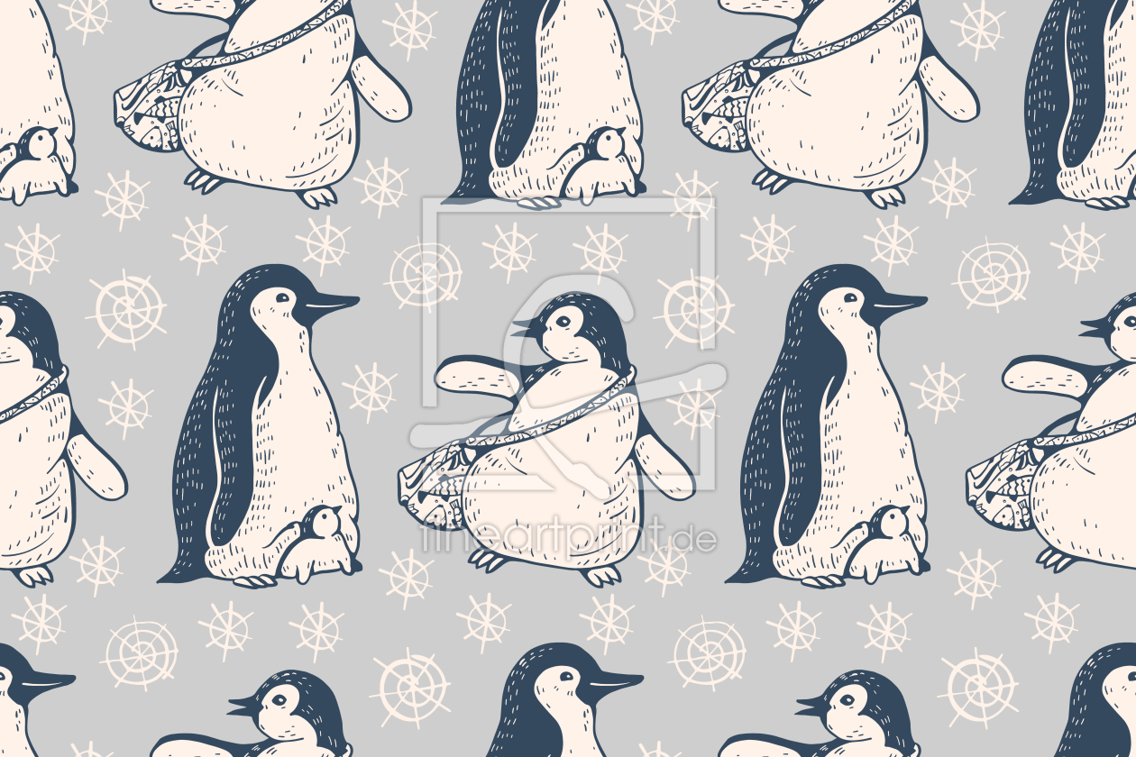 Bild-Nr.: 9012288 Pinguine erstellt von patterndesigns-com