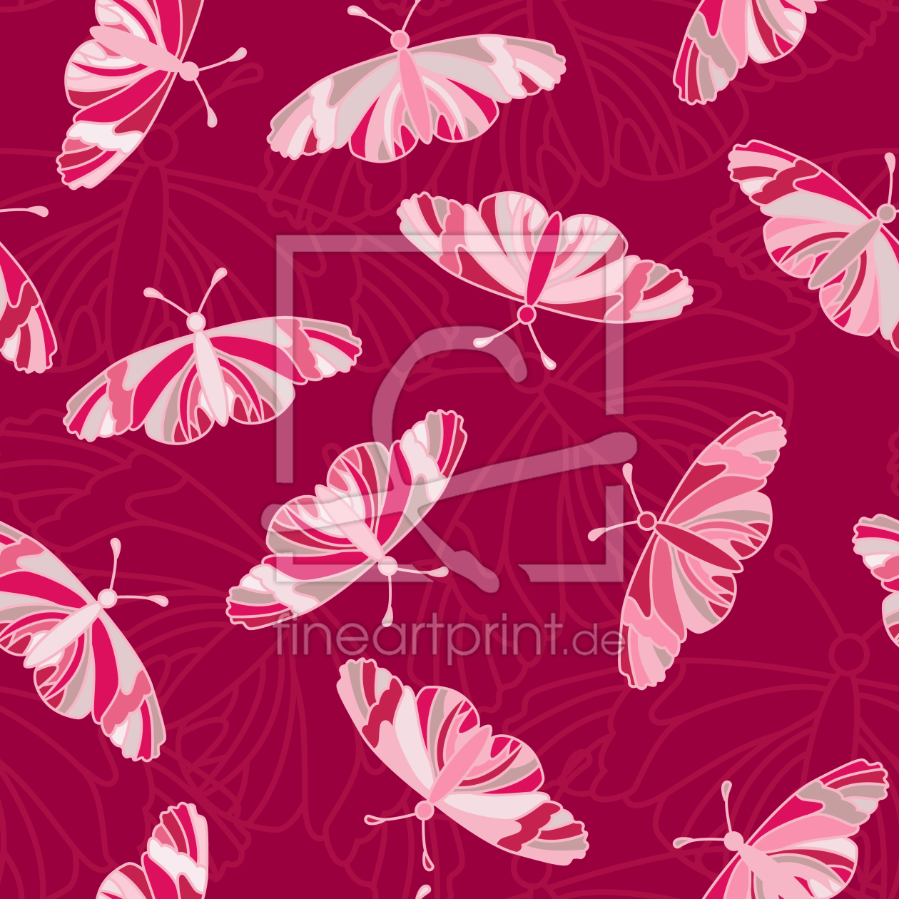 Bild-Nr.: 9012335 Schmetterlinge Fliegen erstellt von patterndesigns-com