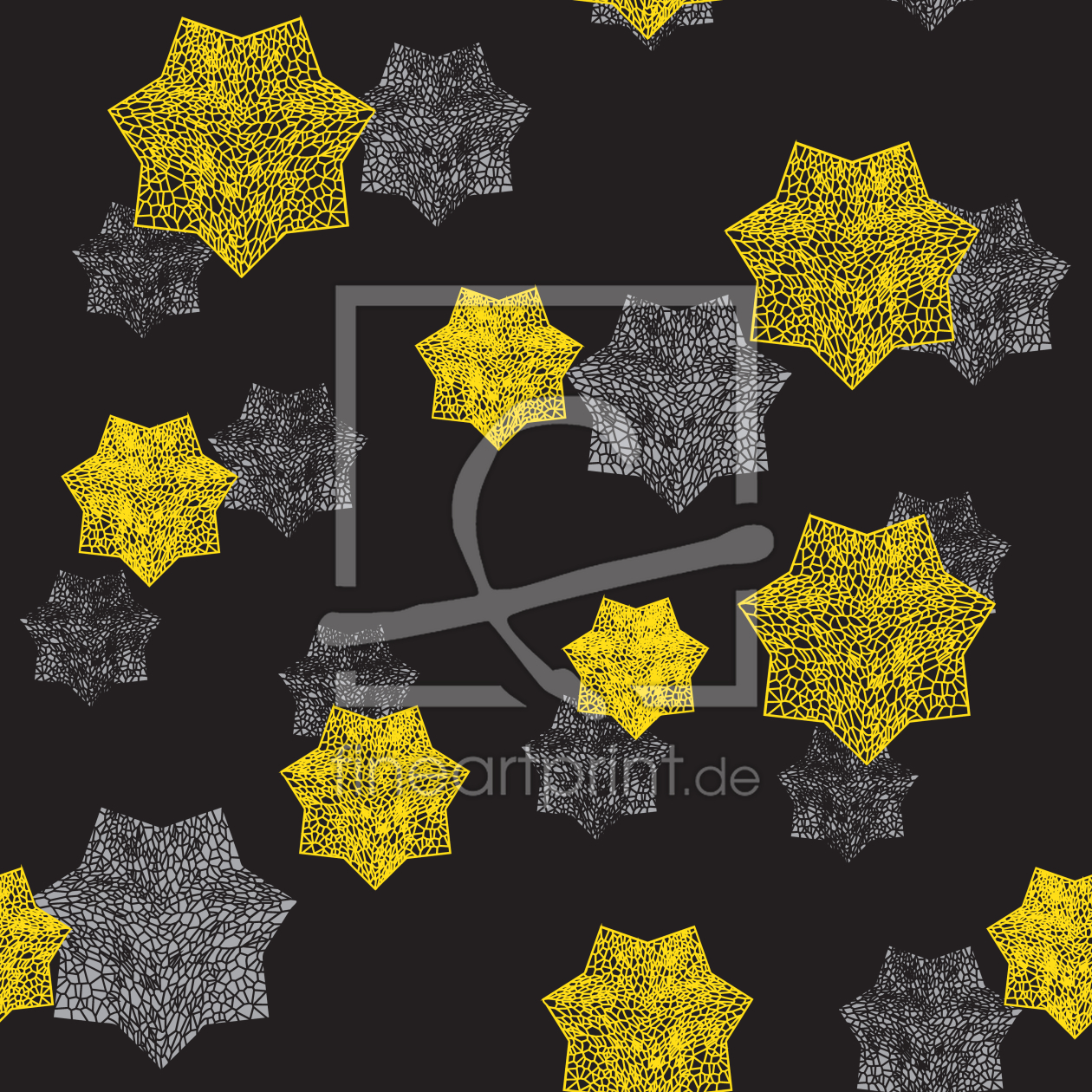Bild-Nr.: 9012390 Filigrane Sterne erstellt von patterndesigns-com