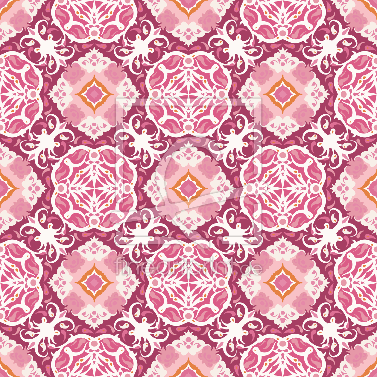 Bild-Nr.: 9012399 Florale Viktorianische Ornamente erstellt von patterndesigns-com
