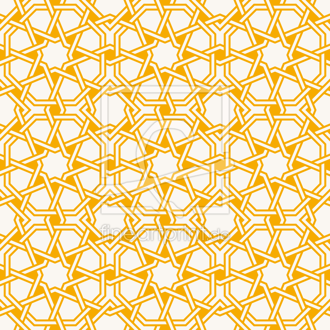 Bild-Nr.: 9012421 Verkettete Islamische Sterne erstellt von patterndesigns-com
