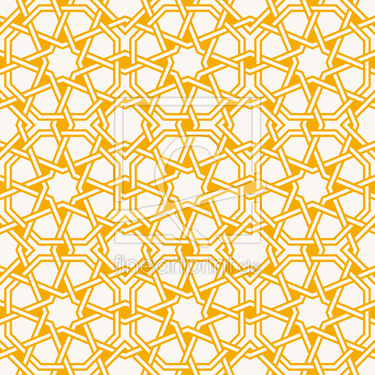 Bild-Nr.: 9012421 Verkettete Islamische Sterne erstellt von patterndesigns-com
