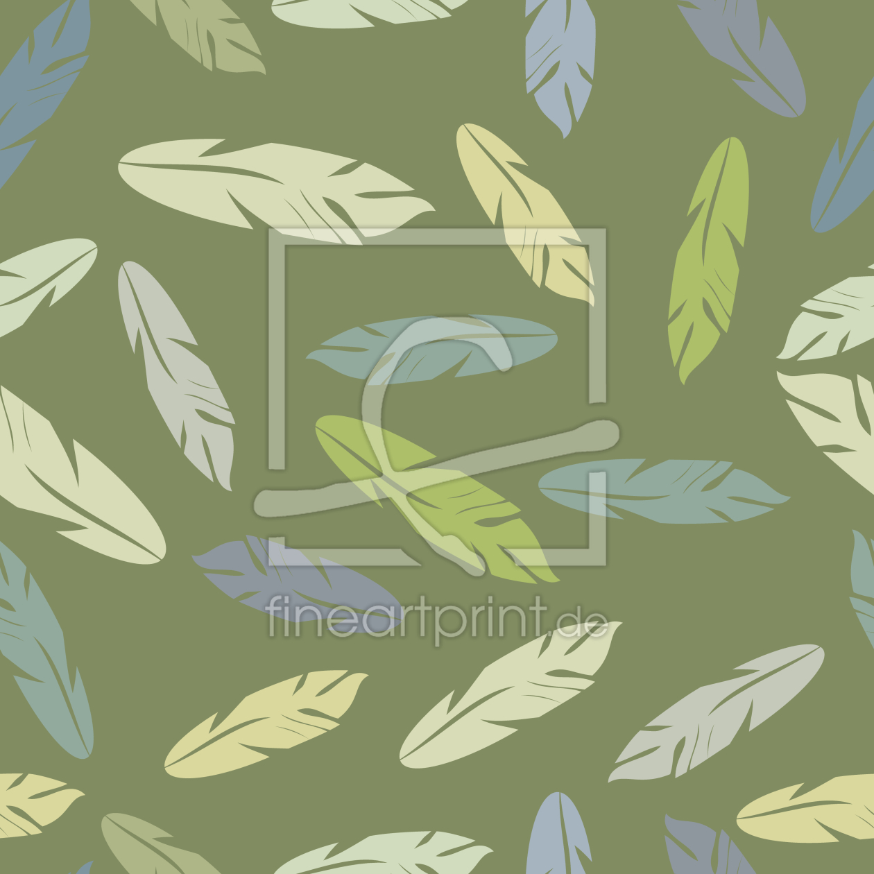 Bild-Nr.: 9012429 Federleichte Blätter erstellt von patterndesigns-com