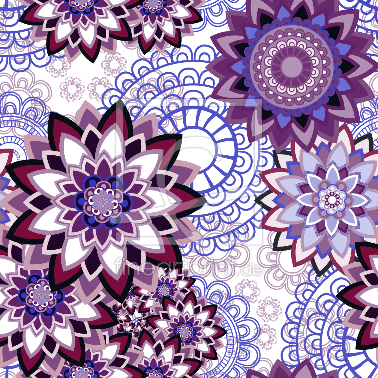 Bild-Nr.: 9012436 Mandalastreusel erstellt von patterndesigns-com