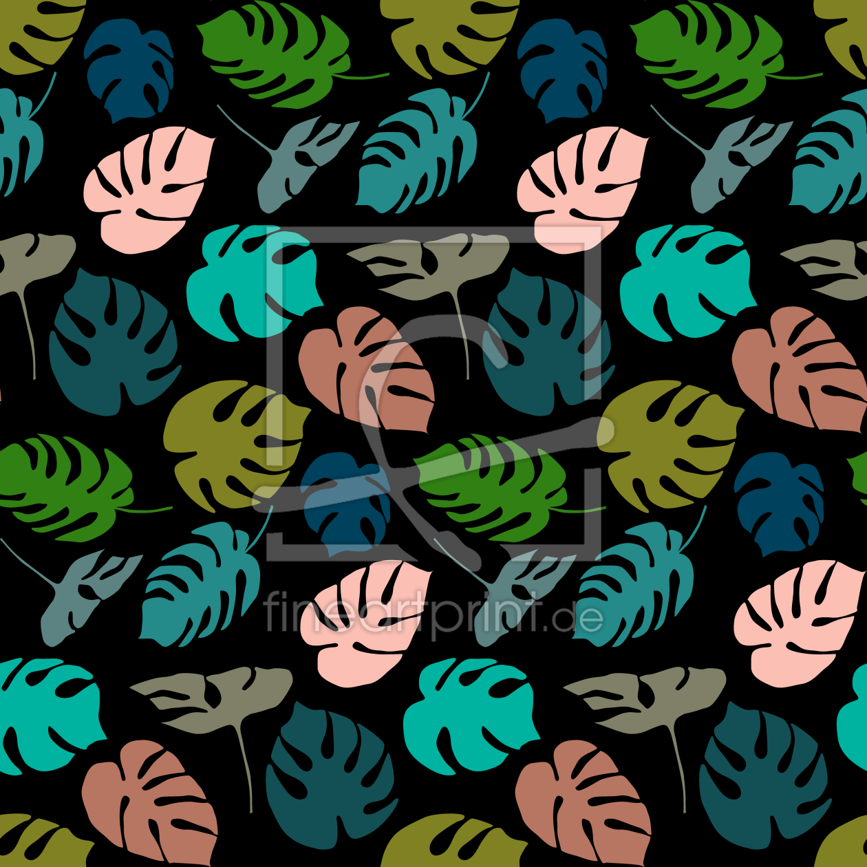 Bild-Nr.: 9012446 Monstera Blätter erstellt von patterndesigns-com