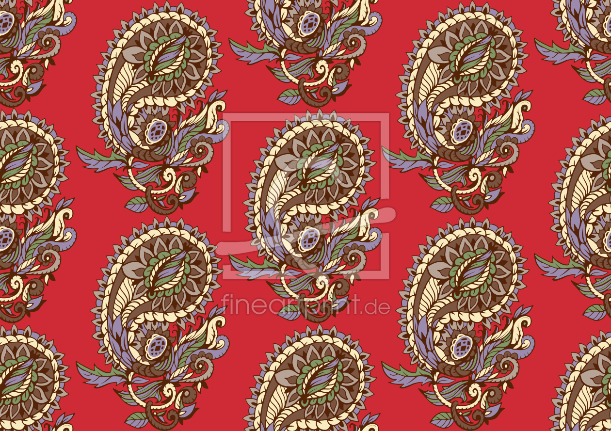 Bild-Nr.: 9012452 Klassisches Paisley erstellt von patterndesigns-com