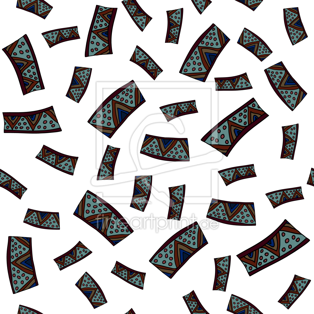Bild-Nr.: 9012586 Ethnische Objekte erstellt von patterndesigns-com