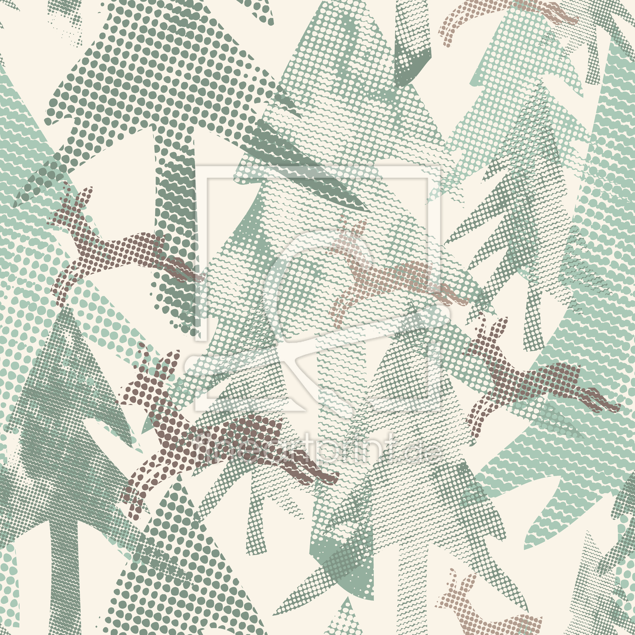 Bild-Nr.: 9012618 Gepunkteter Wald erstellt von patterndesigns-com