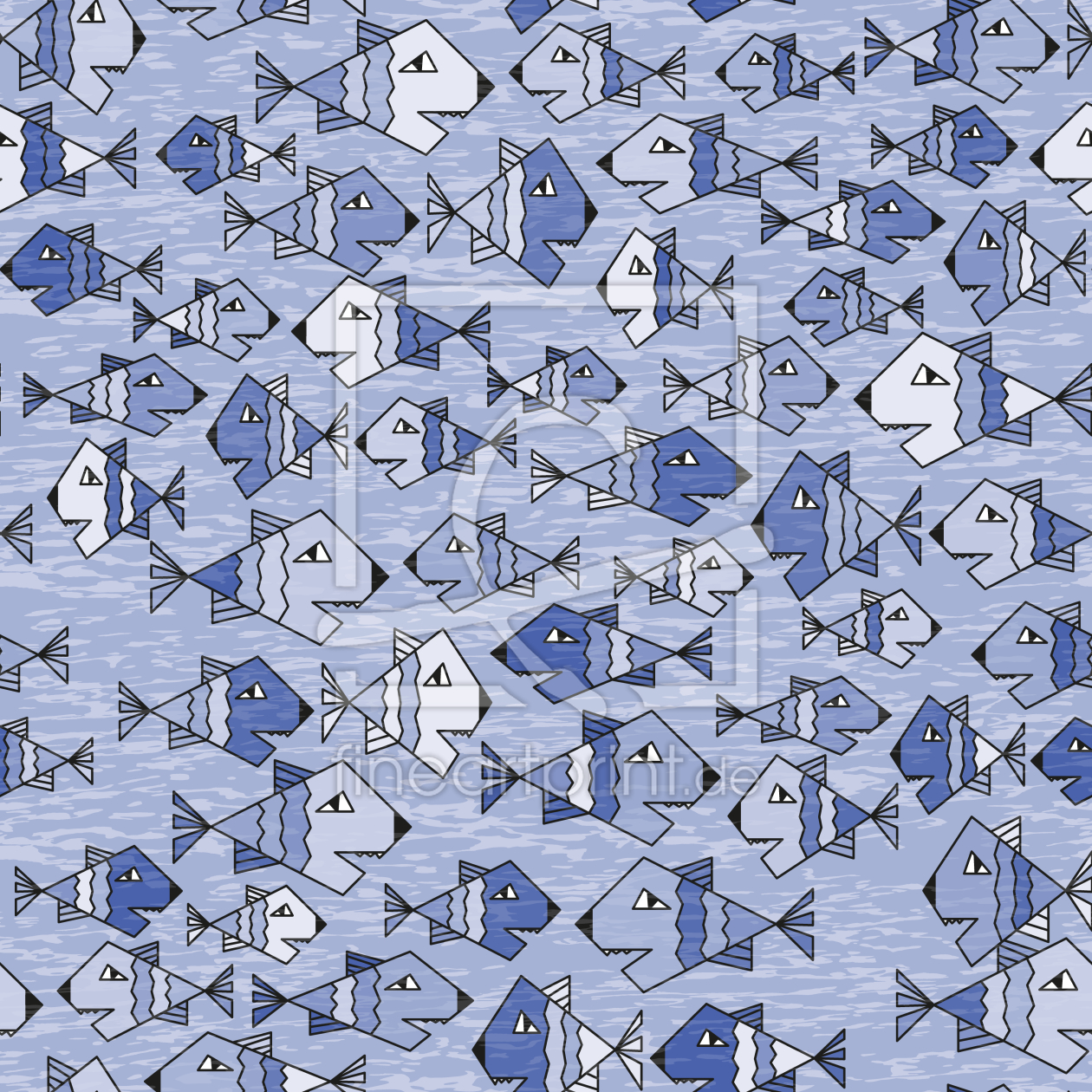 Bild-Nr.: 9012635 Schwimmende Fische erstellt von patterndesigns-com