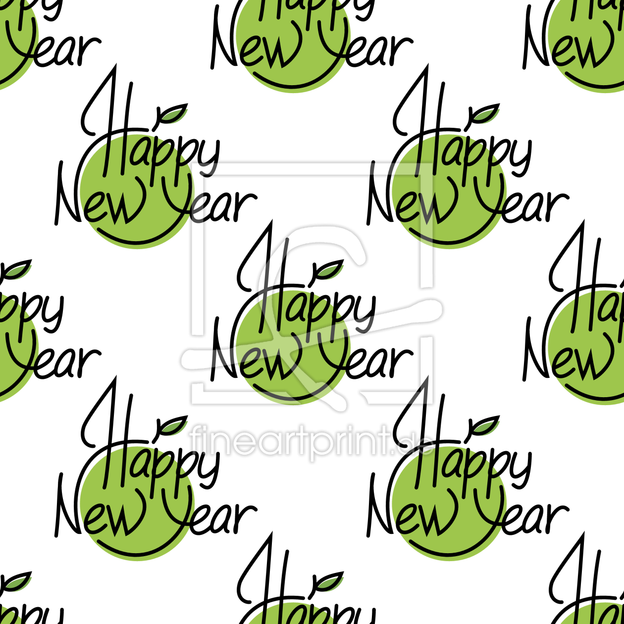 Bild-Nr.: 9012770 Frohes Neues Jahr erstellt von patterndesigns-com