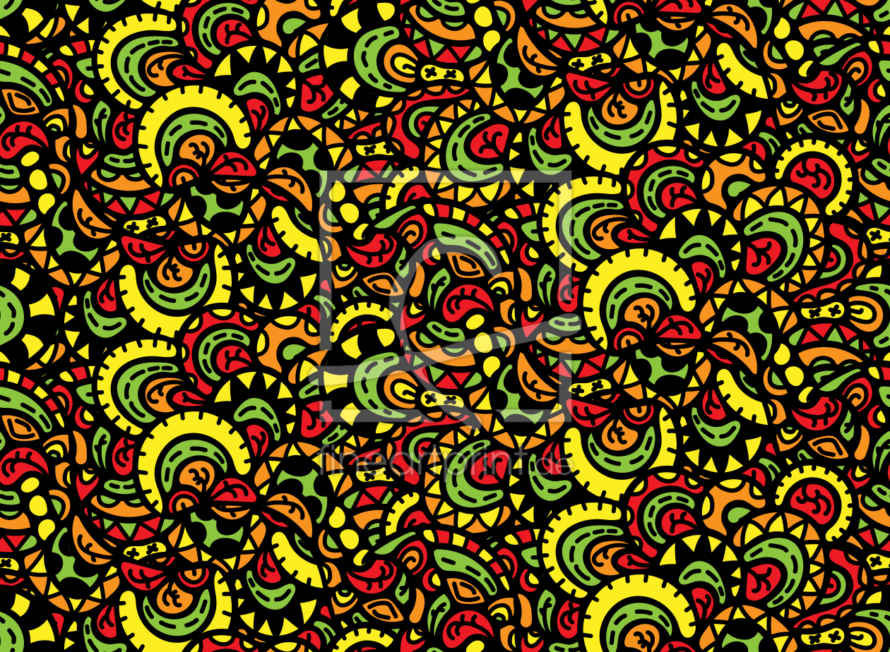 Bild-Nr.: 9012805 Glücklicher Dschungel erstellt von patterndesigns-com