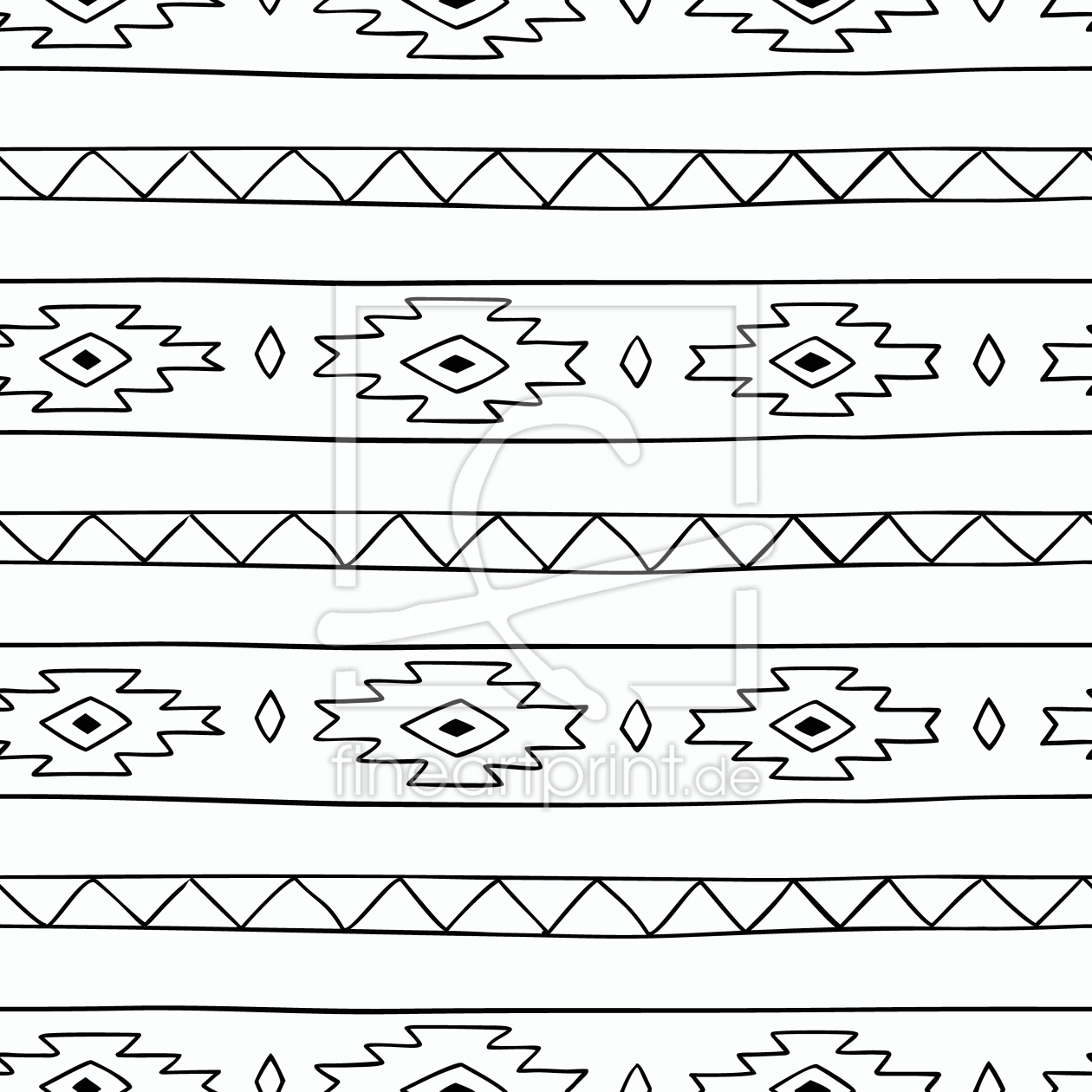 Bild-Nr.: 9012822 Ethnische Bordüren erstellt von patterndesigns-com