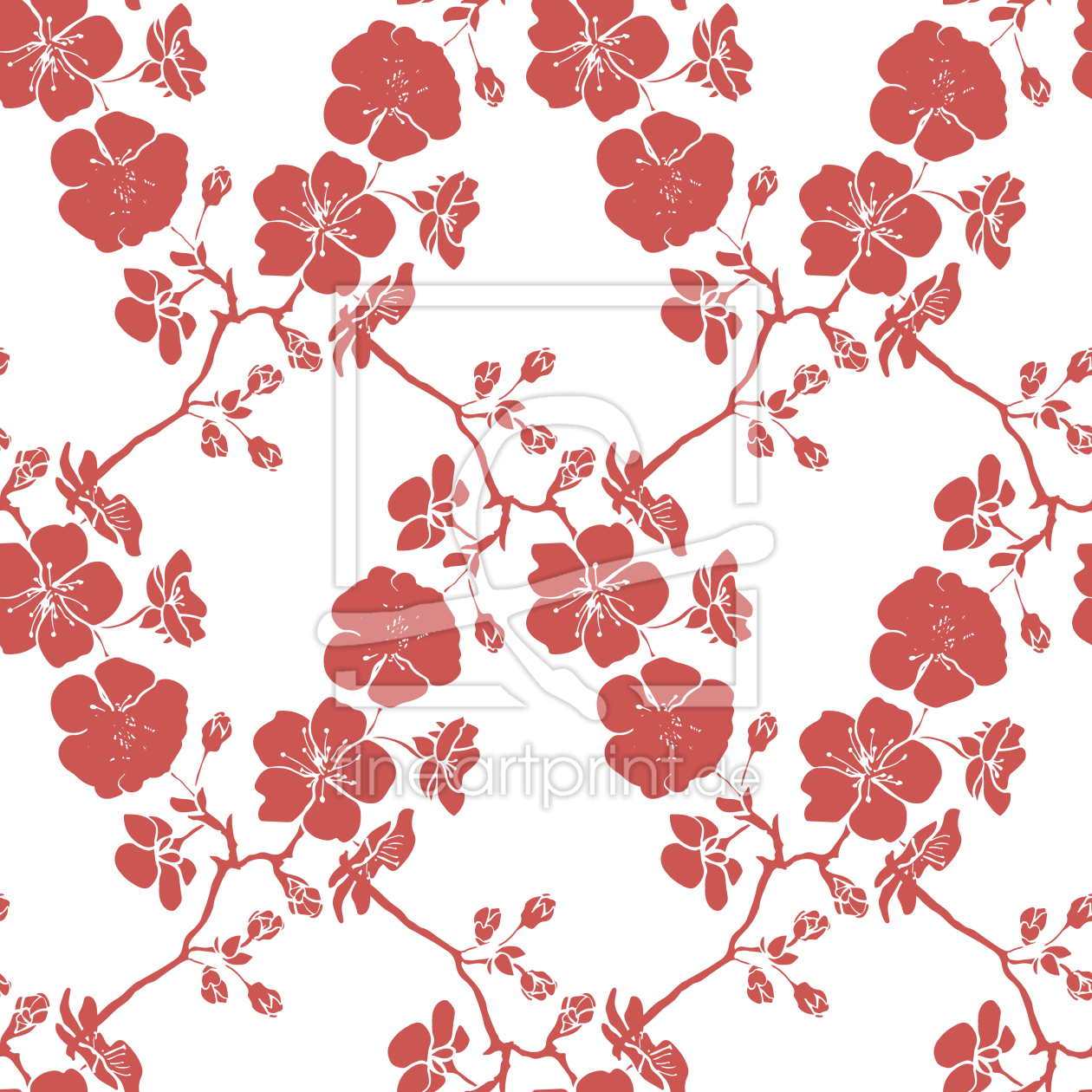 Bild-Nr.: 9012858 Kirschblüten Baum erstellt von patterndesigns-com