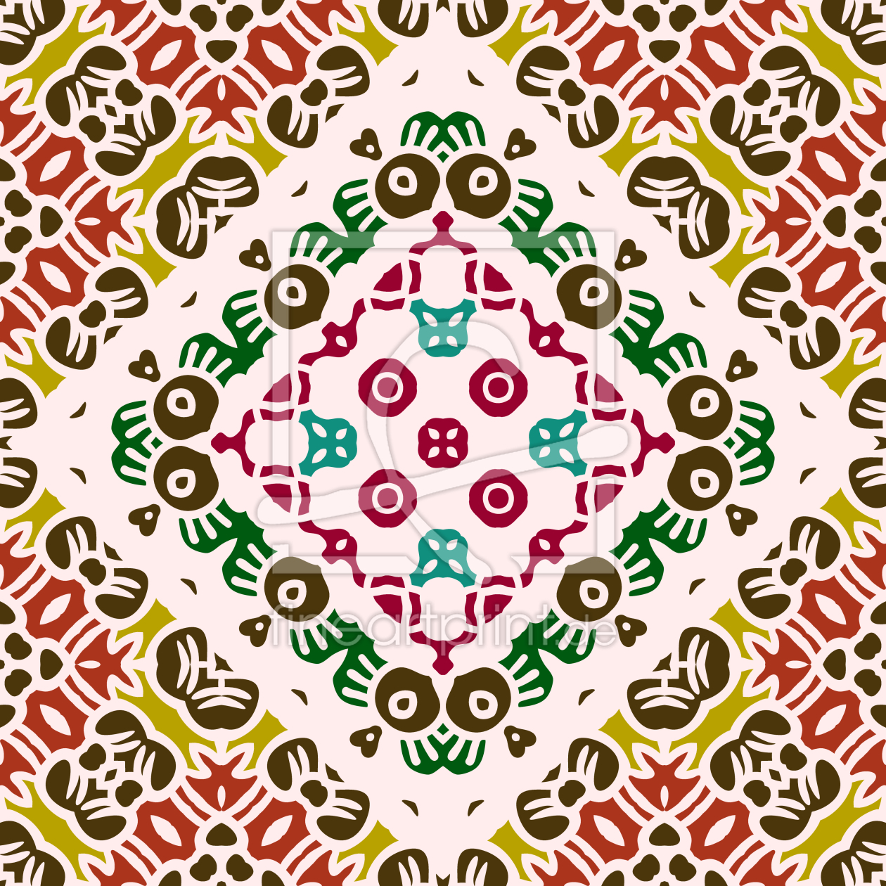 Bild-Nr.: 9012862 Mystische Fliese erstellt von patterndesigns-com