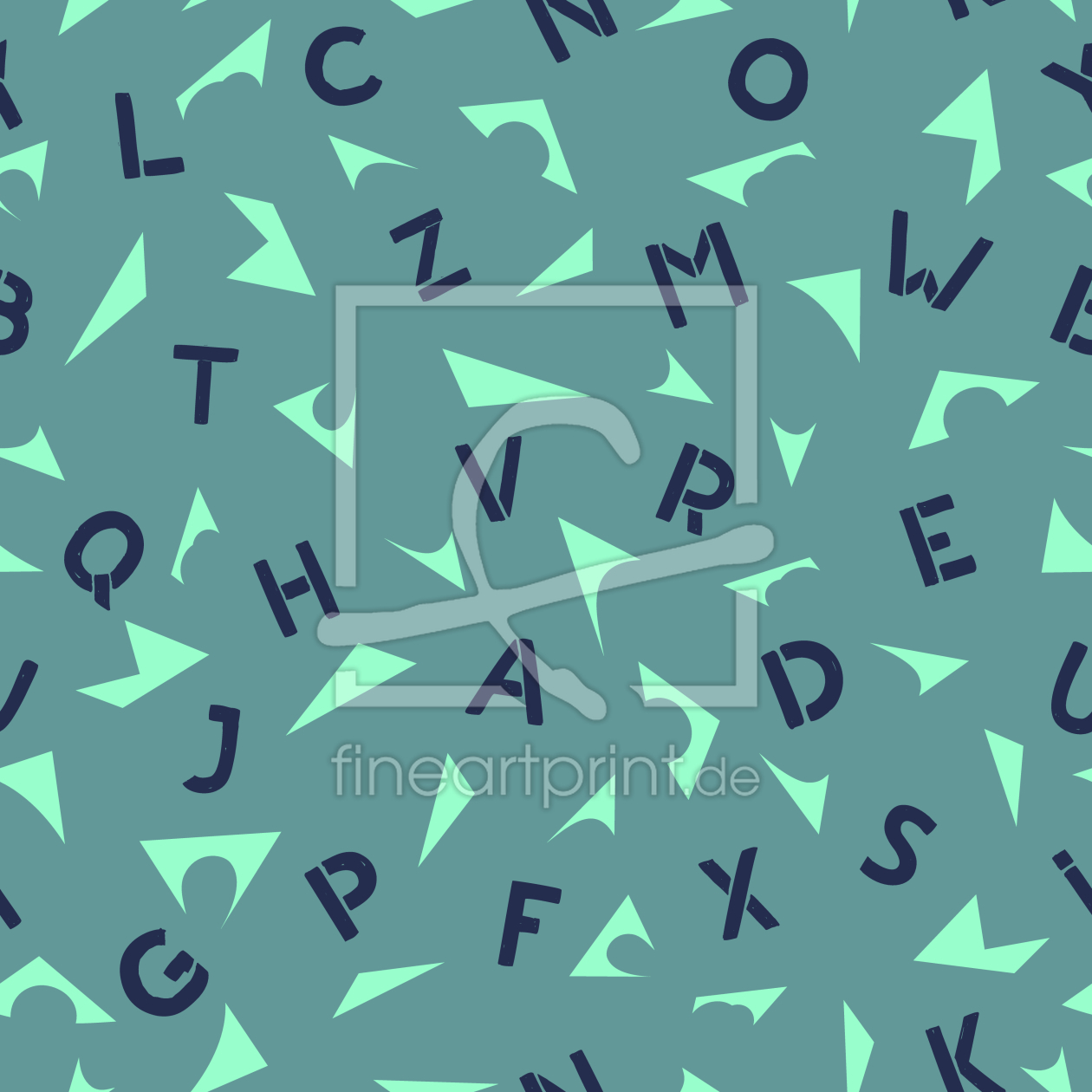Bild-Nr.: 9012987 Buchstaben Papierschnipsel erstellt von patterndesigns-com