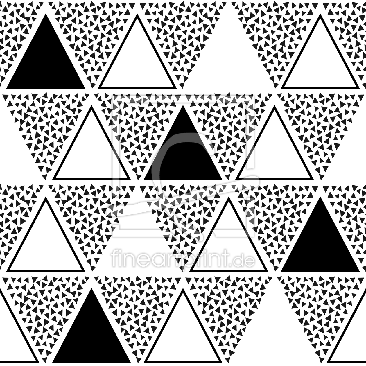 Bild-Nr.: 9013030 Ich mag Dreiecke erstellt von patterndesigns-com