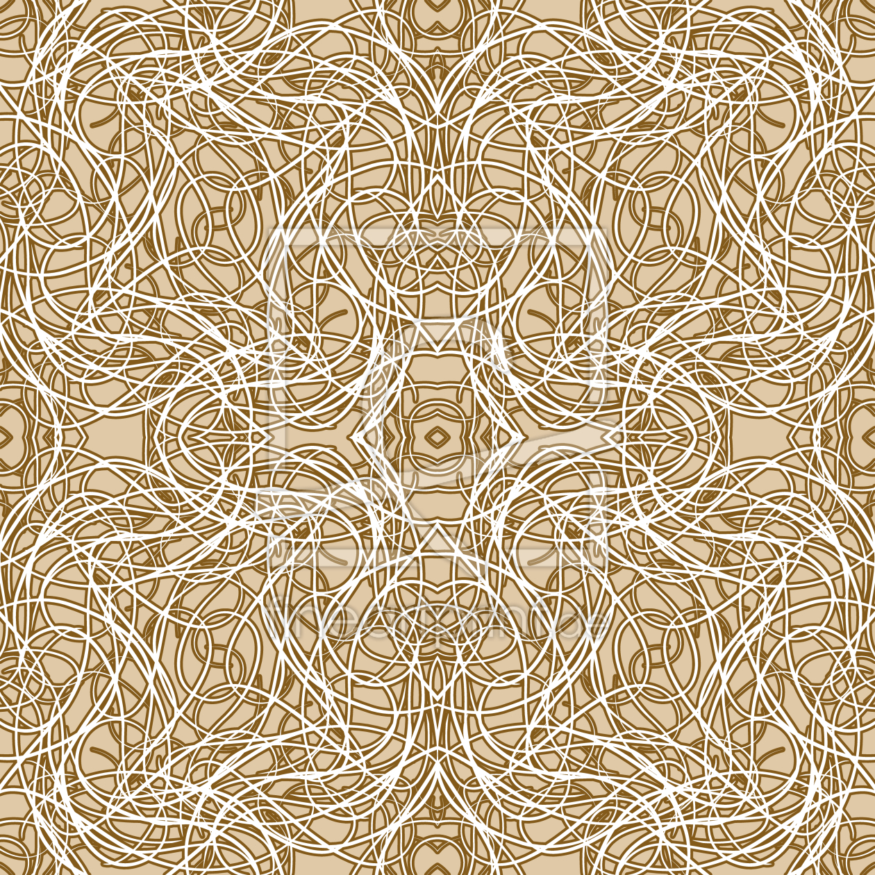 Bild-Nr.: 9013194 Jugendstil Wirrwarr erstellt von patterndesigns-com