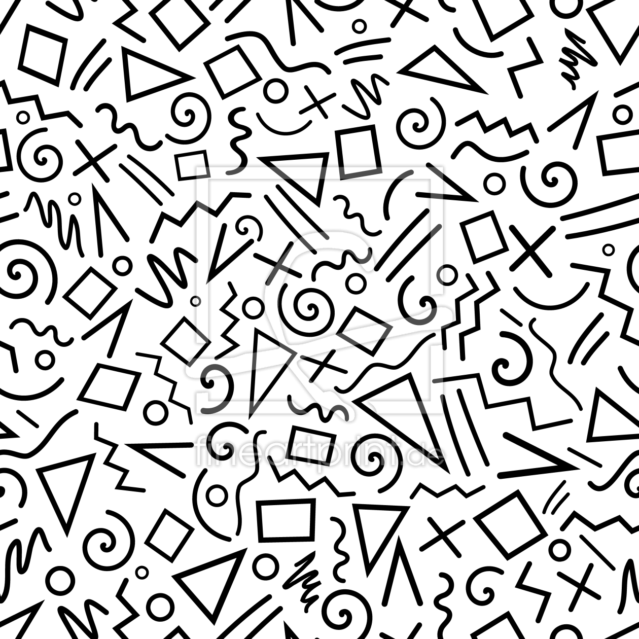 Bild-Nr.: 9013242 Moderne Zeichen erstellt von patterndesigns-com