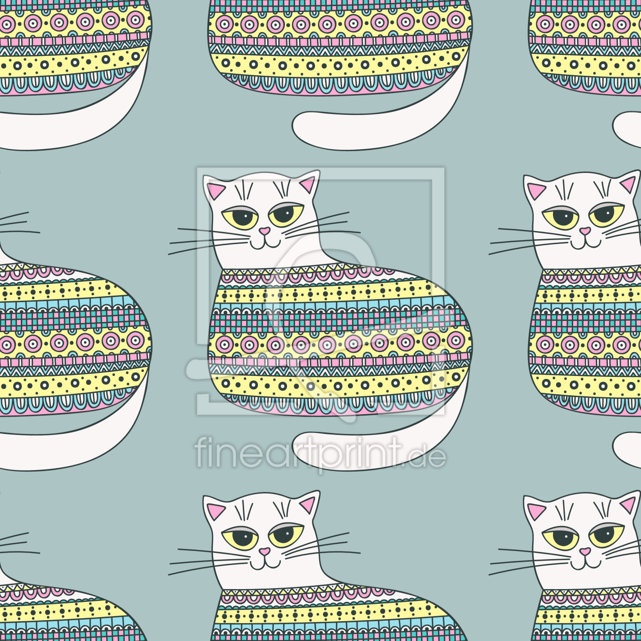 Bild-Nr.: 9013270 Katzenpulli erstellt von patterndesigns-com