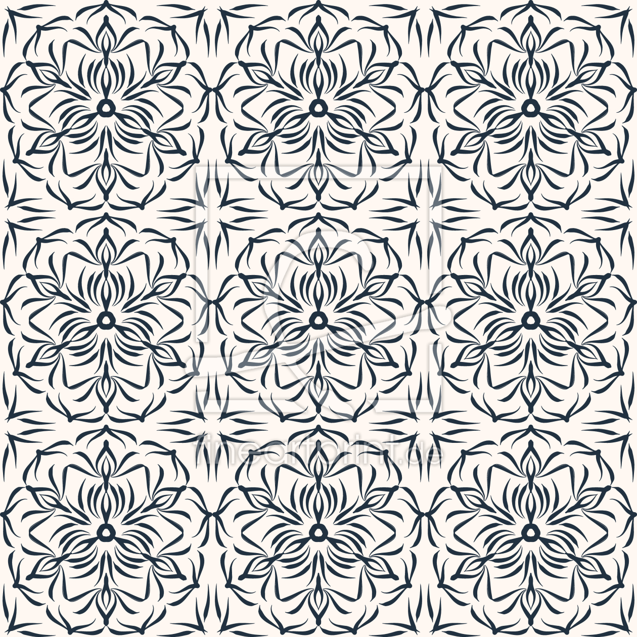 Bild-Nr.: 9013286 Klassische Blüten erstellt von patterndesigns-com