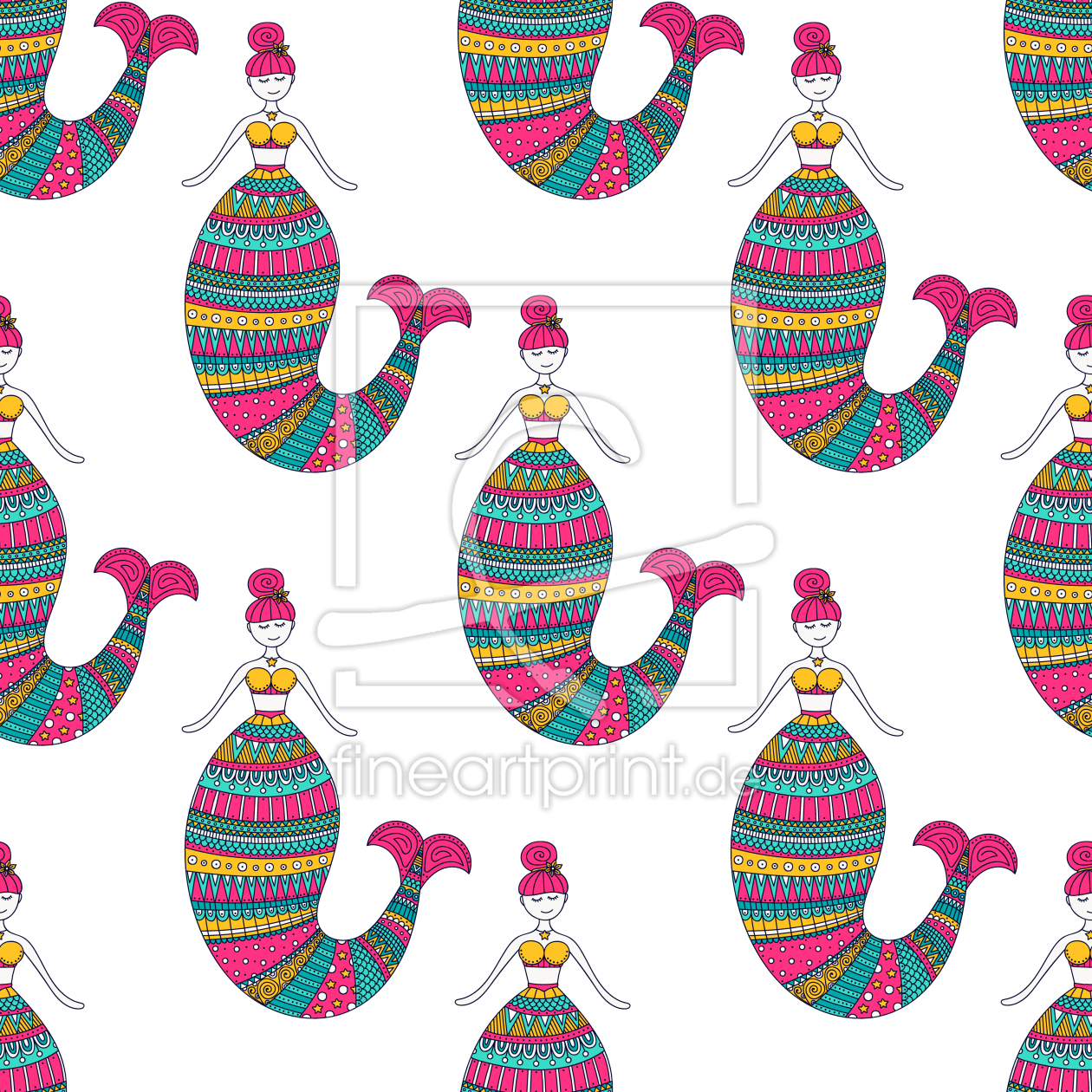Bild-Nr.: 9013331 Lady Meerjungfrau erstellt von patterndesigns-com