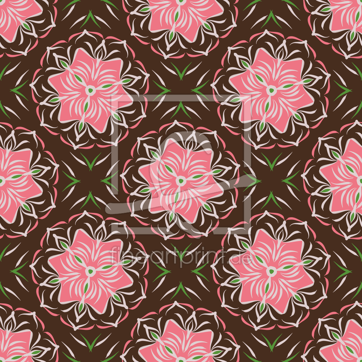 Bild-Nr.: 9013334 Blumen Symmetrie erstellt von patterndesigns-com