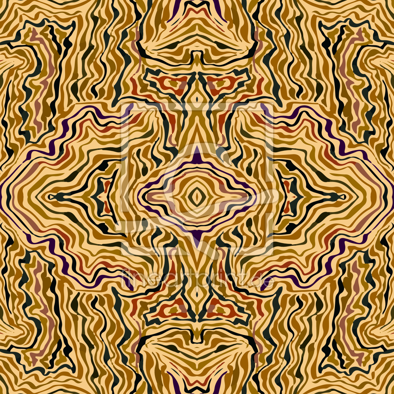 Bild-Nr.: 9013358 Animalische Geometrie erstellt von patterndesigns-com