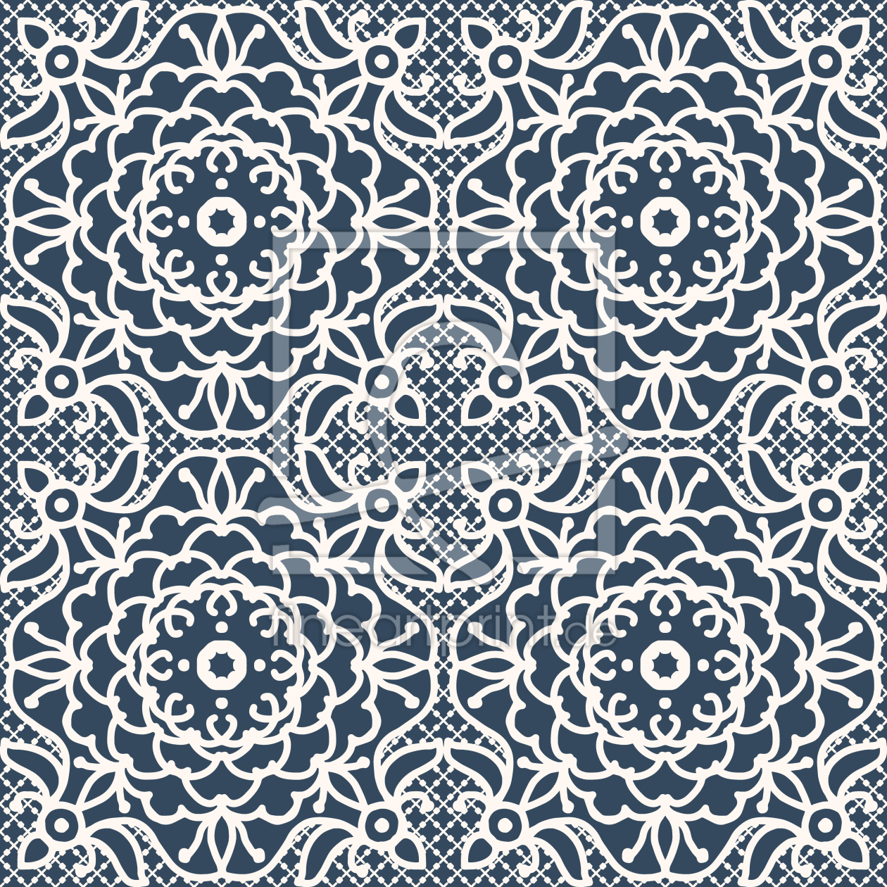 Bild-Nr.: 9013390 Orientalische Blume erstellt von patterndesigns-com