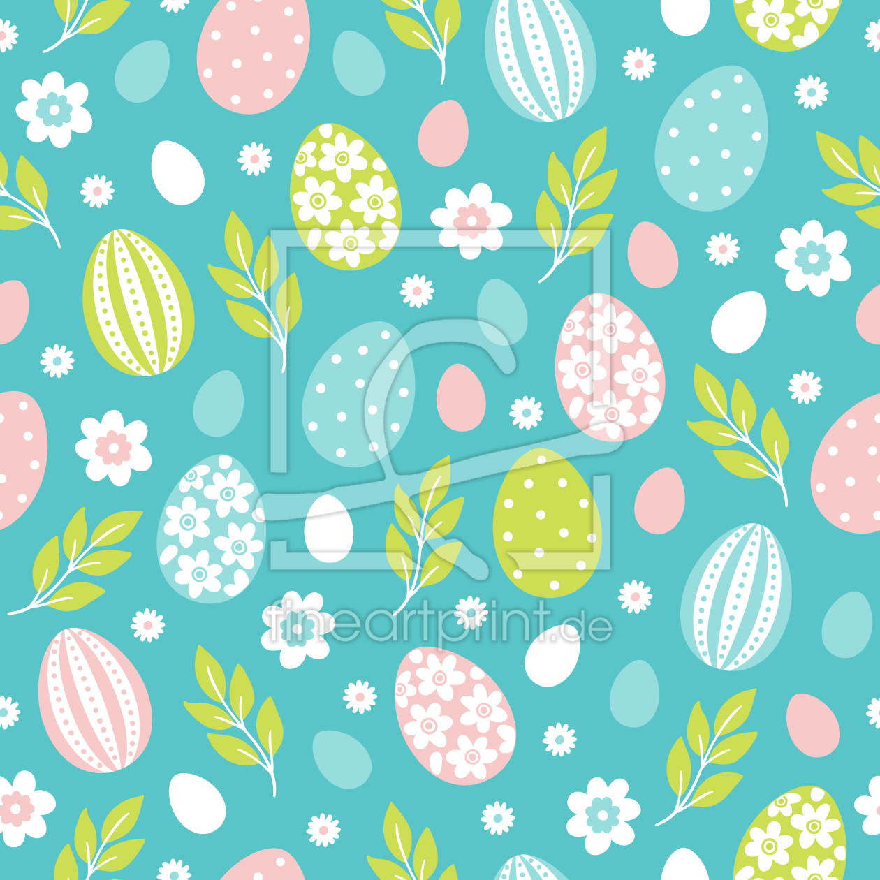 Bild-Nr.: 9013401 Ostereier im Frühjahr erstellt von patterndesigns-com
