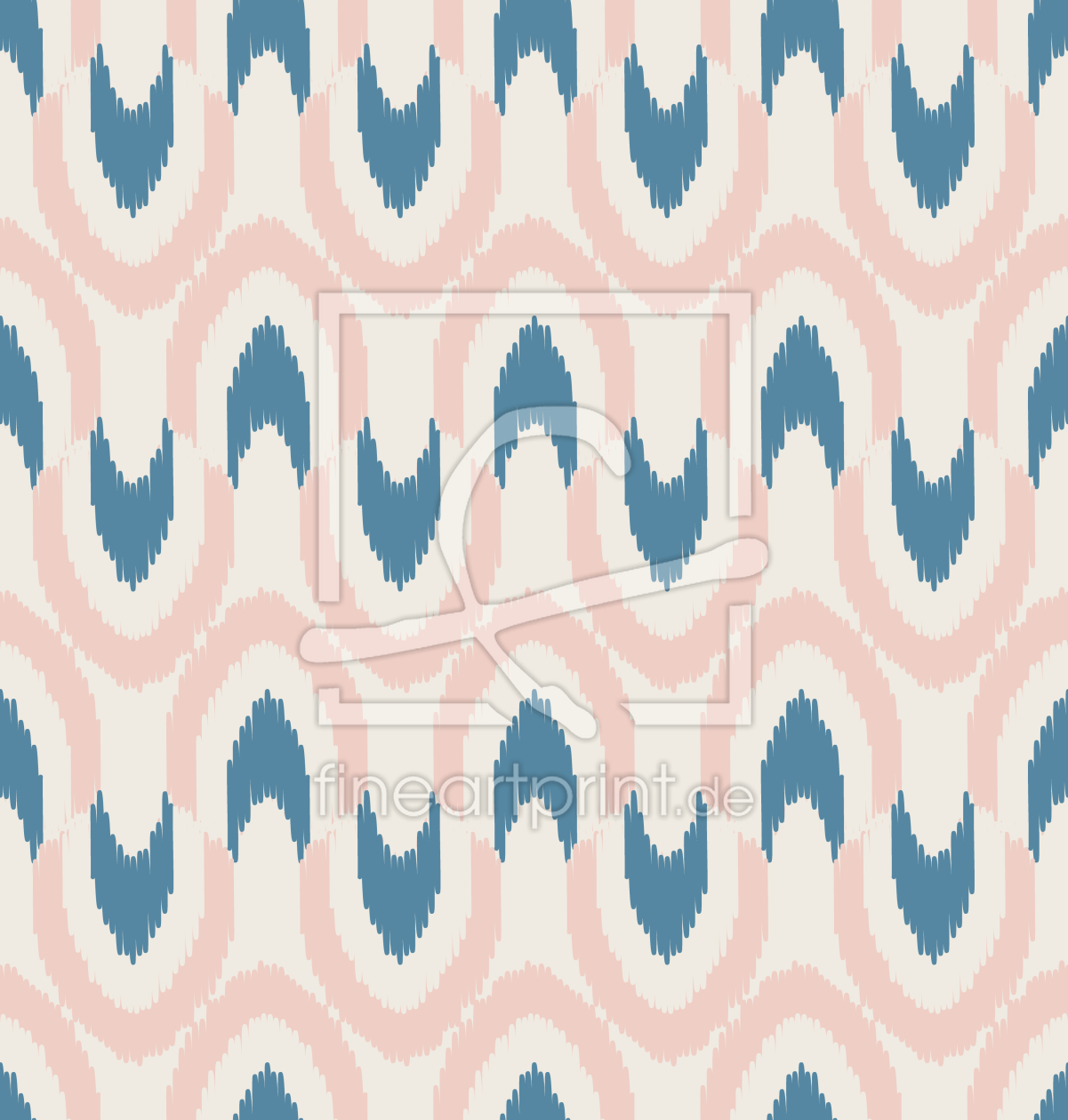 Bild-Nr.: 9013422 Ikat-Wellen erstellt von patterndesigns-com