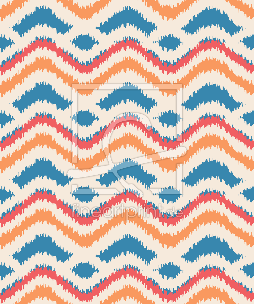 Bild-Nr.: 9013447 Welliges Ikat erstellt von patterndesigns-com