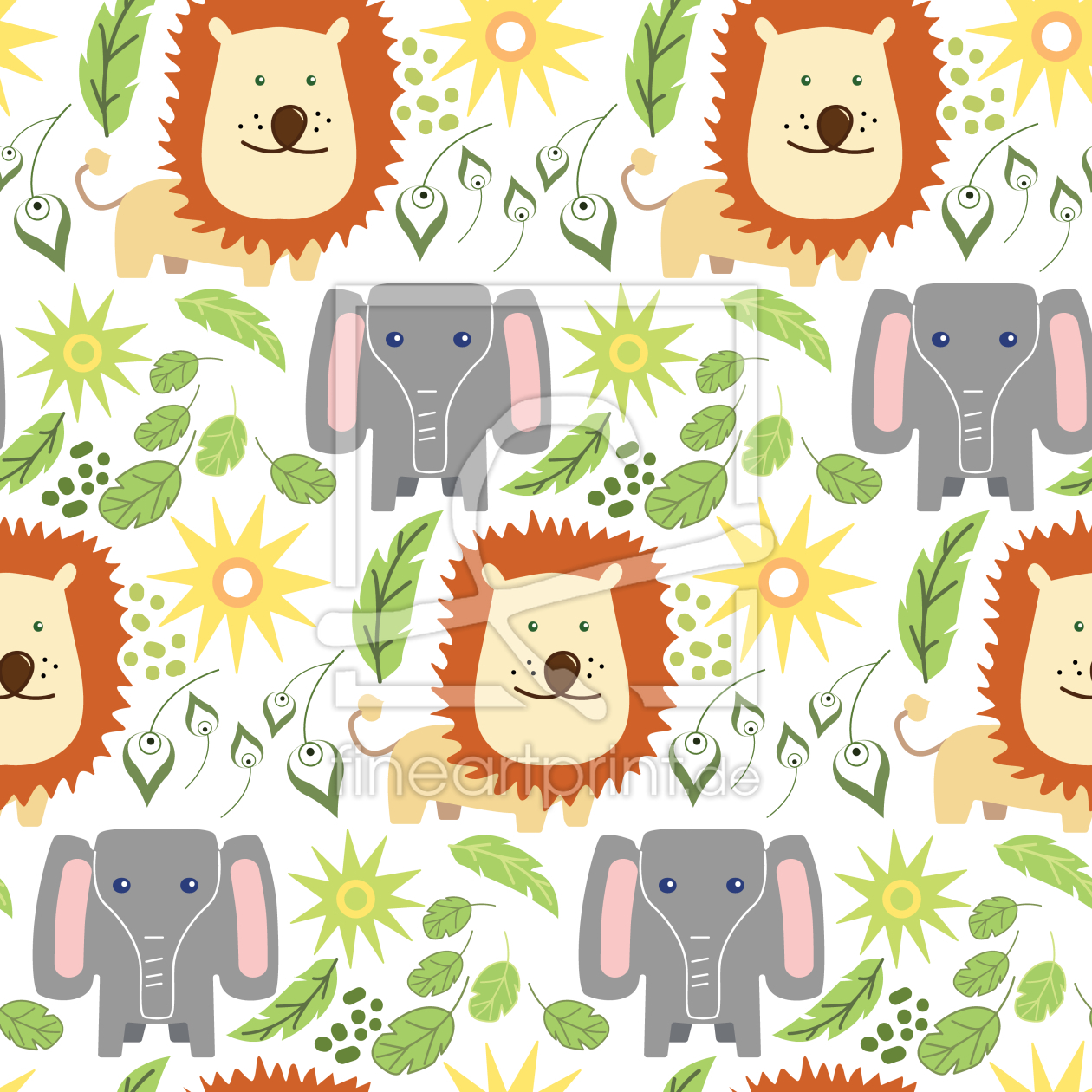 Bild-Nr.: 9013449 Freundliches Afrika erstellt von patterndesigns-com