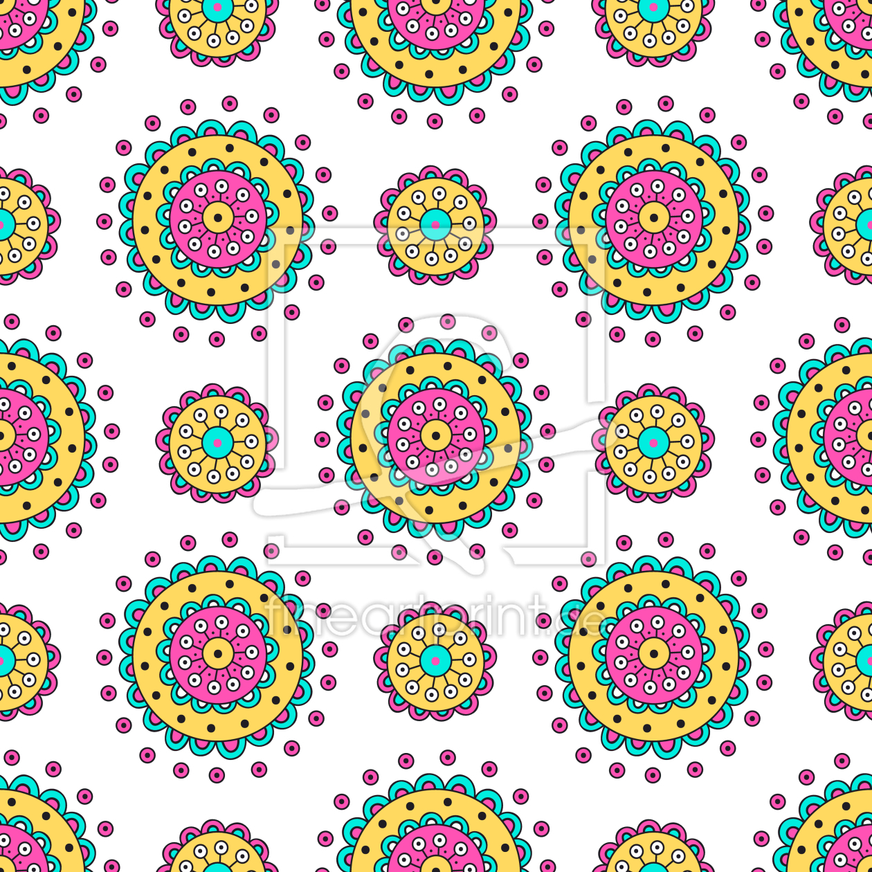 Bild-Nr.: 9013477 Doodle-Mandalas erstellt von patterndesigns-com