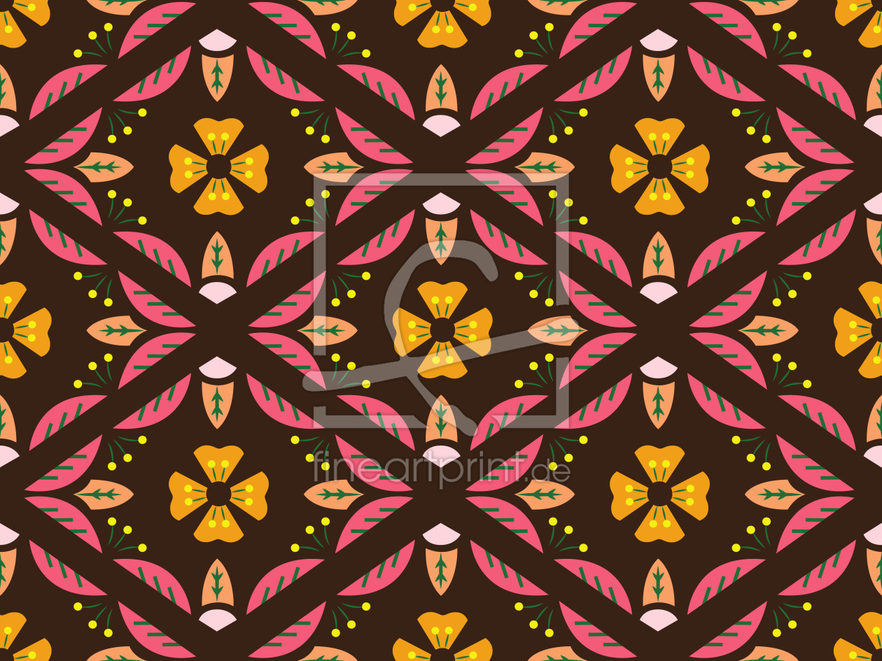 Bild-Nr.: 9013479 Blätterzaun erstellt von patterndesigns-com