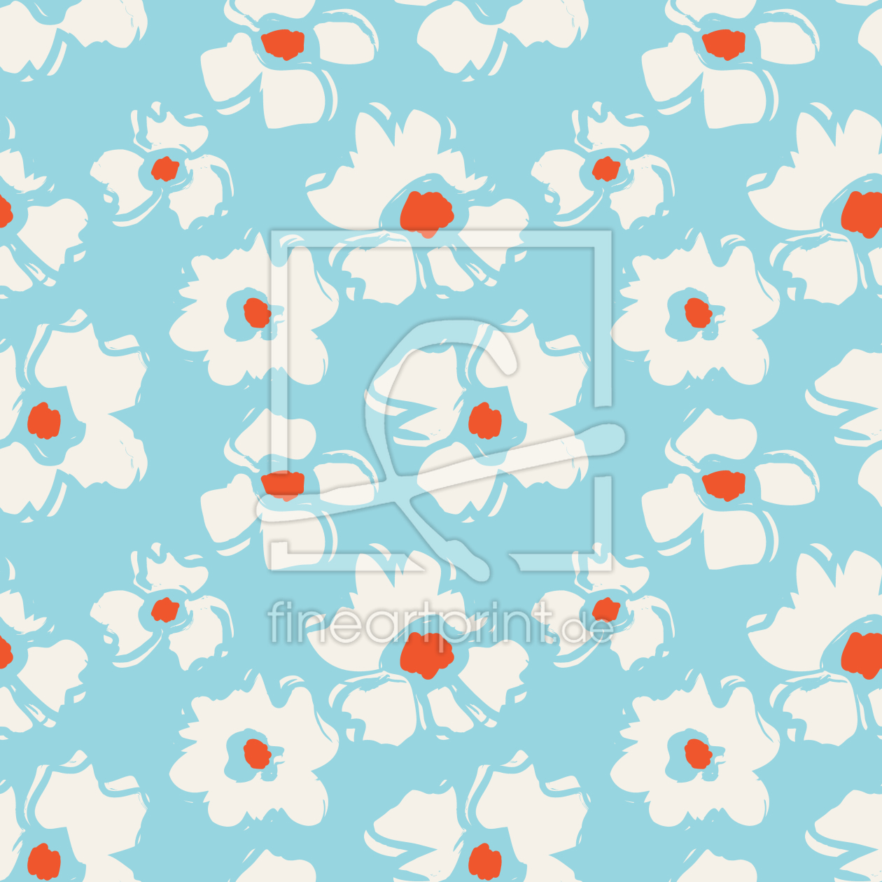 Bild-Nr.: 9013506 Pinselblüten erstellt von patterndesigns-com
