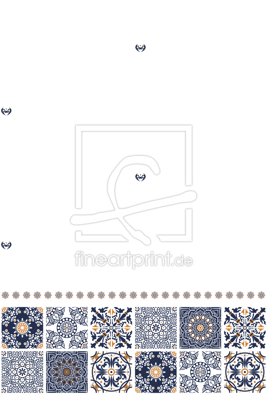 Bild-Nr.: 9013562 Mediterrane Fliesen erstellt von patterndesigns-com